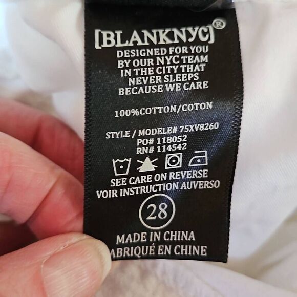 BLANK NYC The Perry Denim Shorts Head in the Cloud 28 - Picture 7 of 8